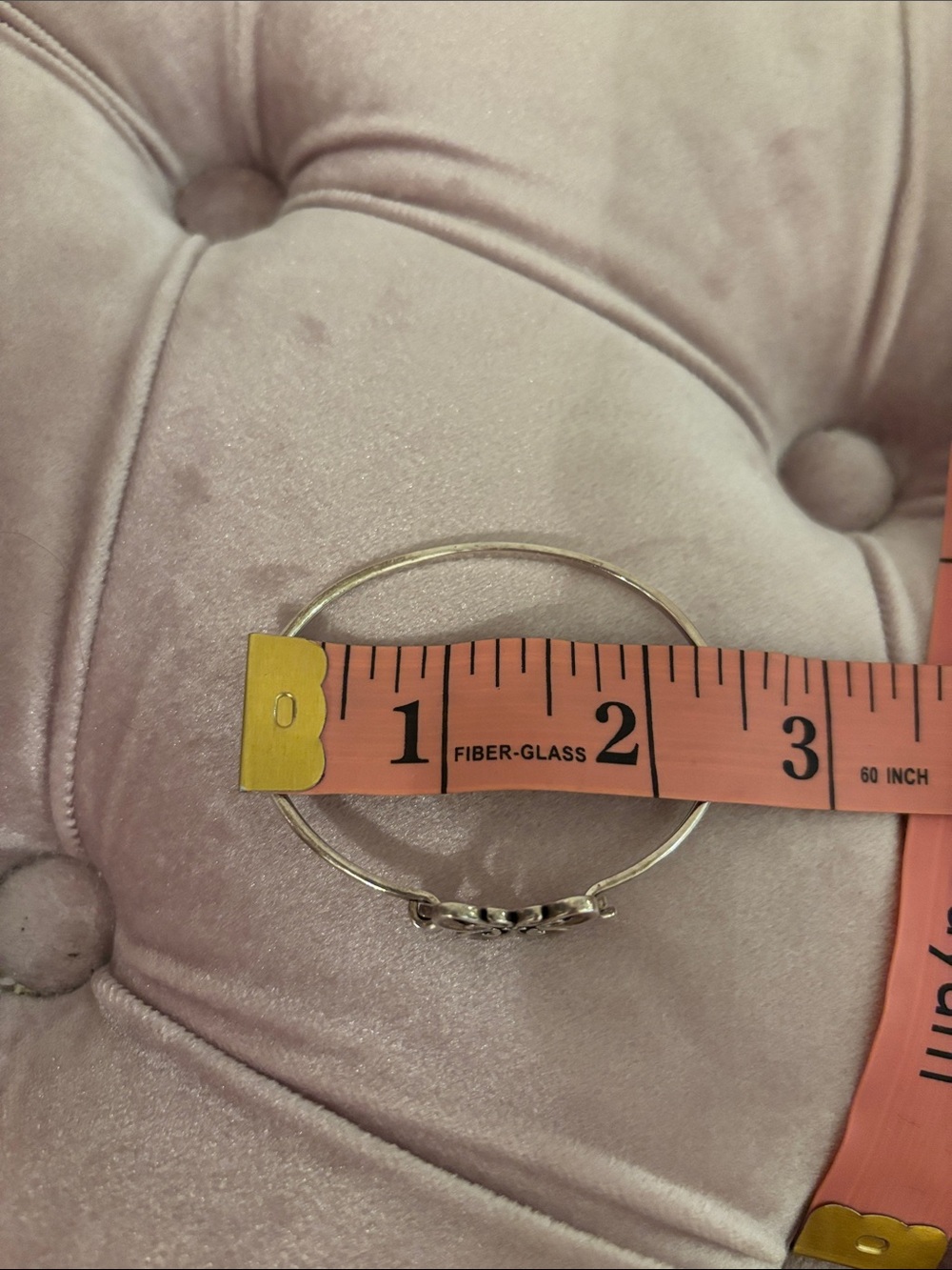 RETIRED James Avery Hammered Open Butterfly Hook On Bangle Bracelet - Picture 5 of 8